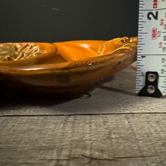 Pumpkin Trio Ceramic Plate TII Collections - Picture 7 of 13